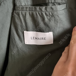 르메르(Lemaire) Strom Flap Coat green_M