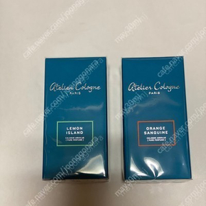 아틀리에 코롱 오랑쥬 상귄느30ML, 레몬 아일랜드 30ML