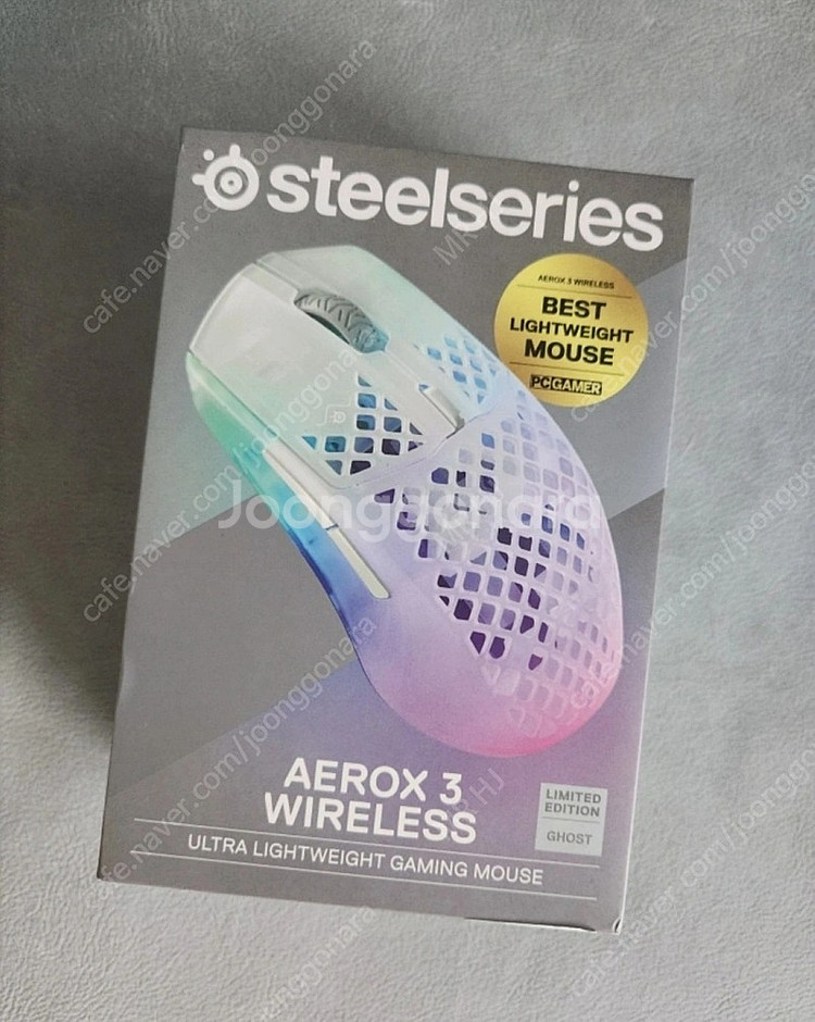 steel Aerox3 (에어록스3) 무선 마우스 미개봉 새상품--1