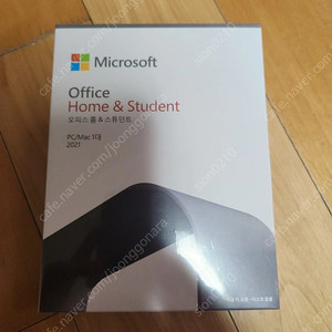 Ms office 2021 Home&Student 영구버전 판매합니다.