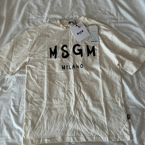 msgm 키즈 반팔 12a 새상품