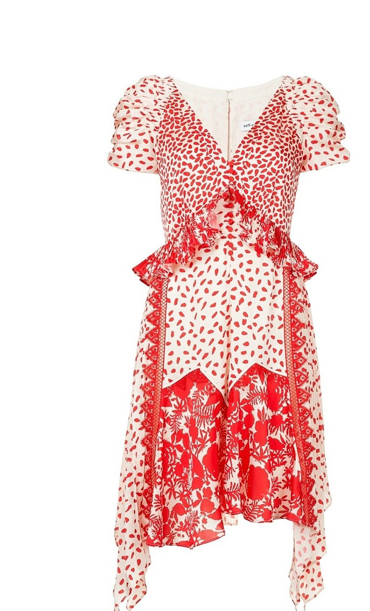 셀프포트레이트 원피스 실크원피스 가격내림--1