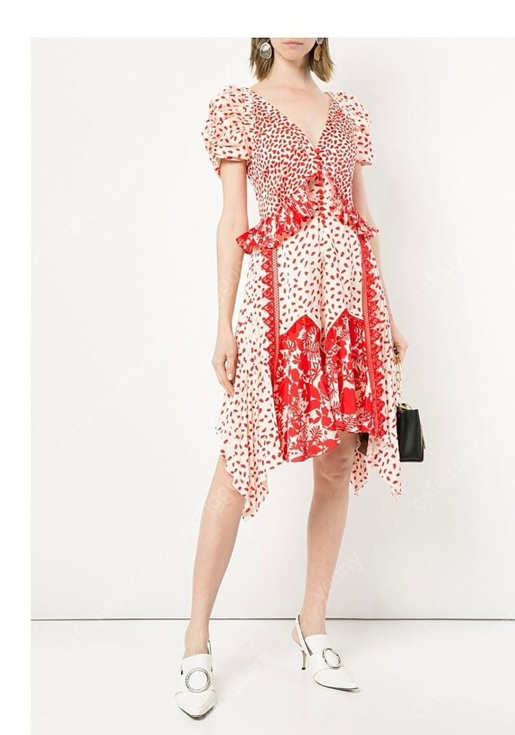 셀프포트레이트 원피스 실크원피스 가격내림--2