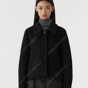 Eaah IAN SHORT COAT (BLACK) 이아 블랙 숏코트 (새제품)