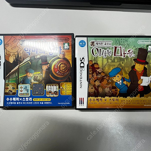 닌텐도 포켓몬스터 알파사파이어, 리듬세상 3DS, 레이튼 교수와 이상한 마을 등 판매합니다.