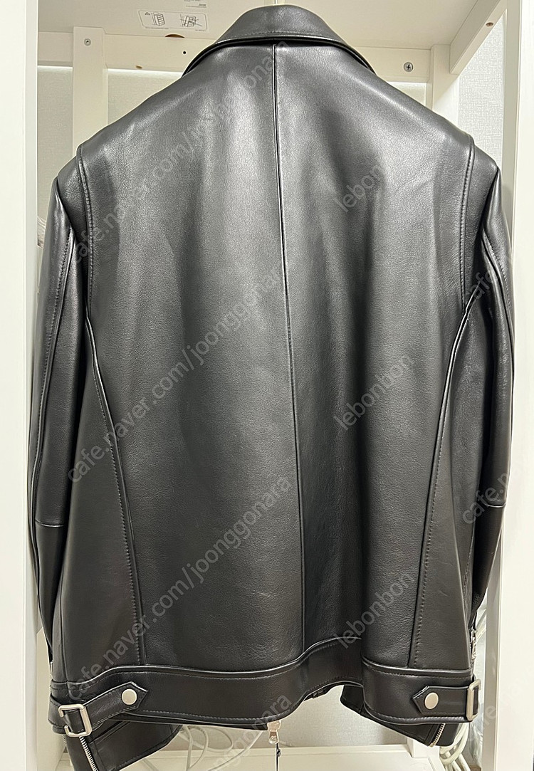 느와르 라르메스 남성 라이더자켓 48사이즈 블랙STANDARD RIDER JAKCET 이미지