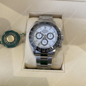 롤렉스 Daytona ref. 116500LN 흰판 판매합니다.