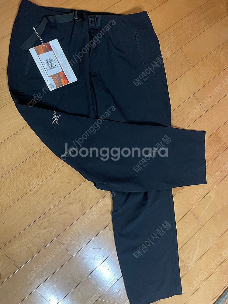 아크테릭스 감마lt 레귤러 바지 블랙 판매--0