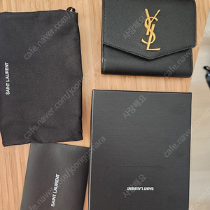 생로랑 YSL 업타운 컴팩트 지갑