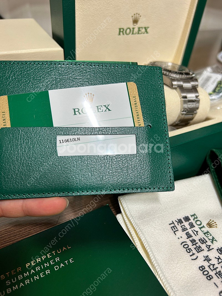 국내 로렉스 서브마리너 데이트 , 풀셋 (지역조율가능)--4