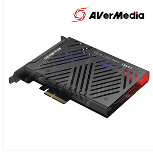 AverMedia Live Gamer DUO 캡쳐보드 팝니다 /에버미디어/라이브/듀오/캡쳐보드