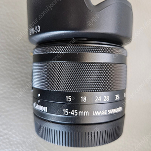 캐논 ef-m 15-45mm 번들렌즈