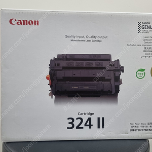 미개봉 정품 캐논 카트리지 CANON CRG 324 II 판매합니다.