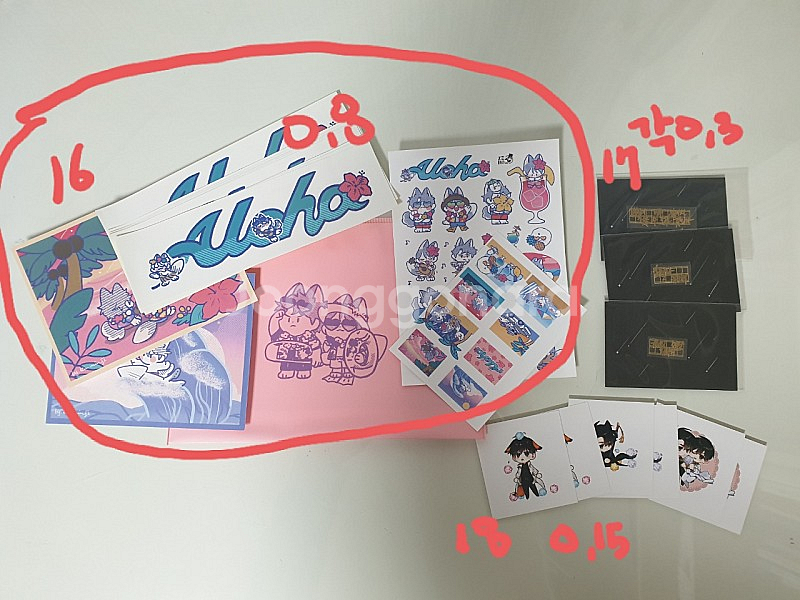 전독시/문스독/주술회전/하이큐/괴도키드/메이플 장르 회지, 비공굿 팝니다!--3