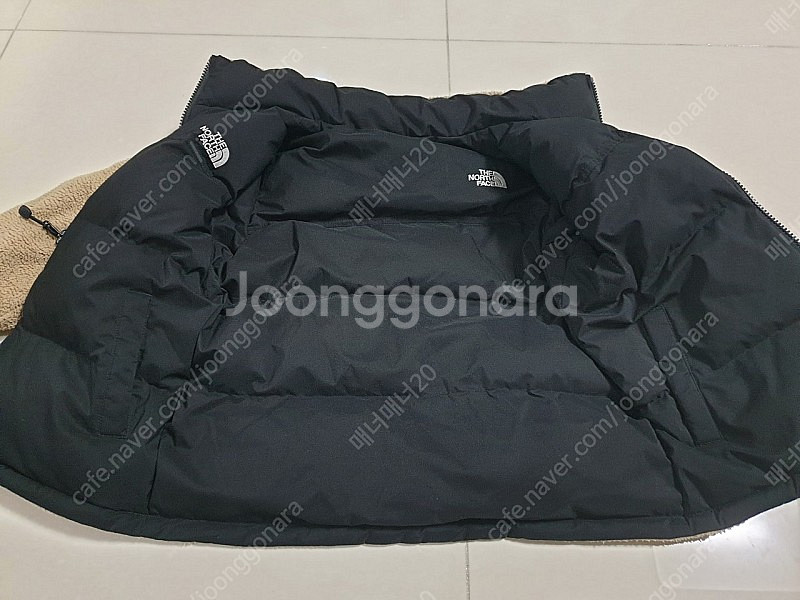 남아 노스페이스 리버시블 점퍼--1