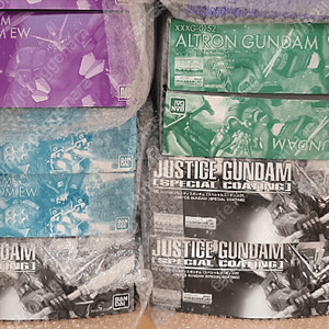 MG 저스티스 건담 스페셜 코팅MG 헤비암즈 카이MG 샌드록MG 알트론MG GM 도미넌스MG 메가런처RG 블루프레임RG 더블오 세븐소드RG 자쿠 마인레이어RG 제타 리미티드 컬러