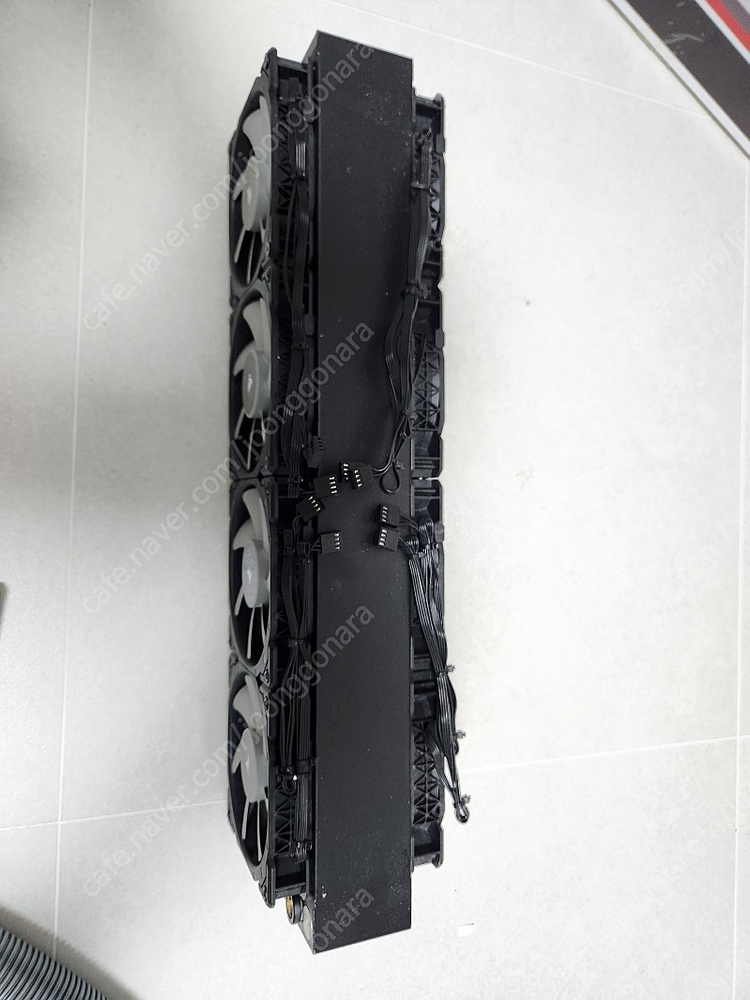 커스텀수냉 480mm 4열 라디, 팬, 팬컨트롤러 세트(EK-CoolStream XE 480, corsair ML1--4