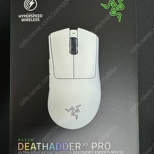 레이저 DeathAdder V3 Pro 무선 마우스 데브삼 화이트 미개봉