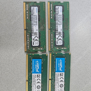 DDR4 4G 4개, 택포 4만원 팝니다.