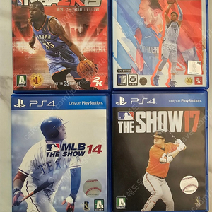 PS4 플스4 타이틀 Nba2k15, 더쇼17 더쇼14