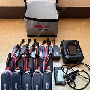 독컴(Dogcom) 6S 1350mAh 리포배터리 16개 판매합니다