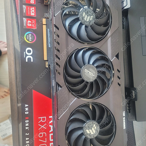 asus 6700xt tuf 판매합니다.