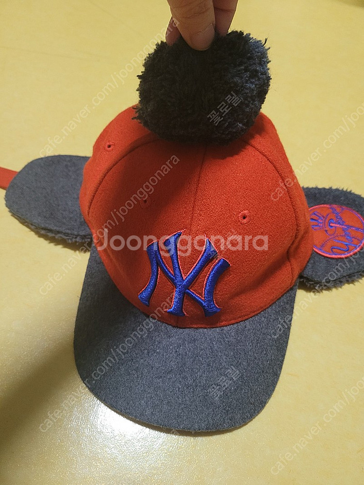MLB유아모자 엠엘비키즈 방울모자 군밤모자 유아방한모자...--0