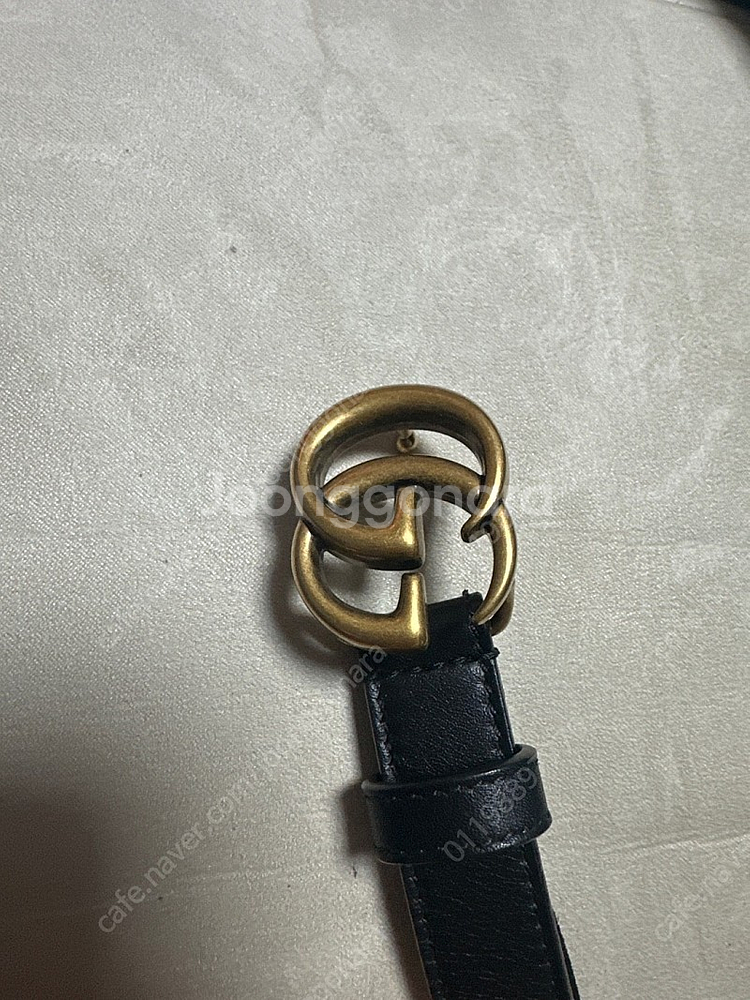 구찌벨트 3cm(85) 팝니다--0