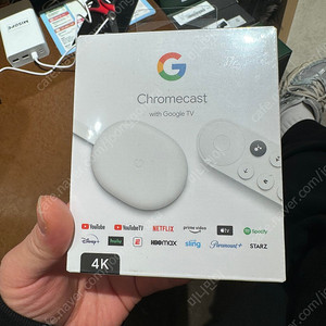 구글 크롬캐스트 4k 미개봉 새상품 판매