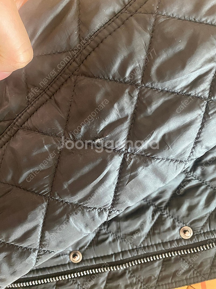 버버리 키즈 퀄팅자켓 8사이즈--5