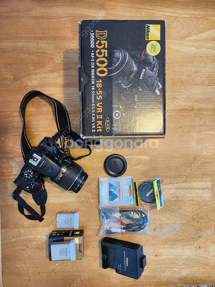 니콘 D5500 번들 키트 풀박스--9