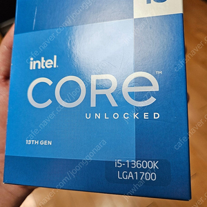 인텔 13600k cpu 국내 정발