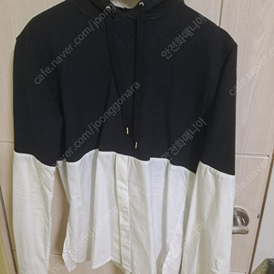 크리스반아쉐 모나미 와플 후드 셔츠 100~105사이즈 L ~ XL 48~50