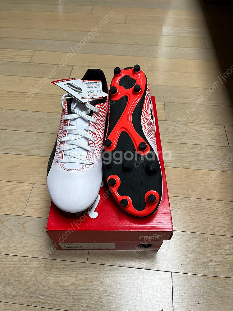 새상품) 푸마 PUMA 라피도 2 FG 천연잔디 축구화...--0
