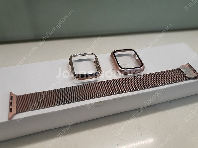 애플워치8 미드나잇 알루미늄41mm+(서비스) 팝니다--2
