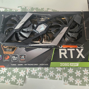 풀박스 어로스 기가바이트 RTX2080SUPER 공랭버전 판매합니다 노채굴 개인사용품