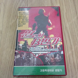 고전 컬트 액션 스릴러 공포영화 할로윈의 존 카펜터 감독 작품 분노의 13번가(assault on precinct 13)(1976) 비디오 테이프