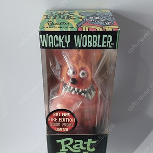 랫핑크 1000채 한정 리미티드 에디션 올드스쿨 토이ratfink wacky wobbler fire edition 한정판 베어브릭 kaws