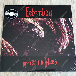 (LP 판매) 데스메탈 - Entombed - Wolverine Blues 미개봉 영국반