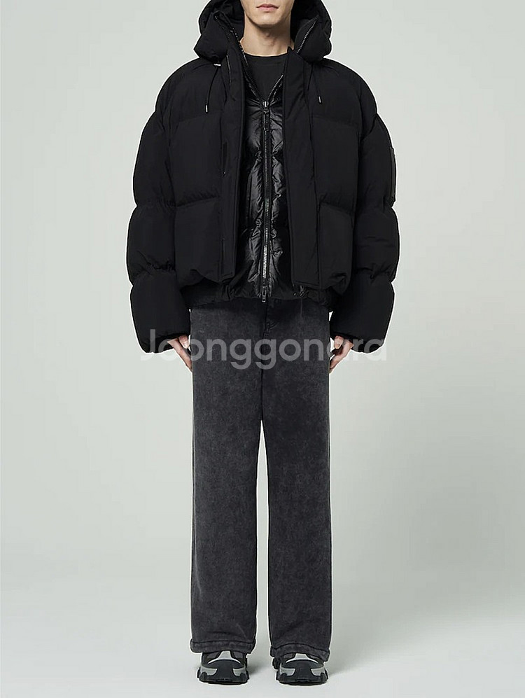 JUUN J 준지 23FW 209만 레이어드 패딩--5