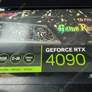 이엠텍 지포스 RTX 4090 GAMEROCK D6X 24GB 팝니다.