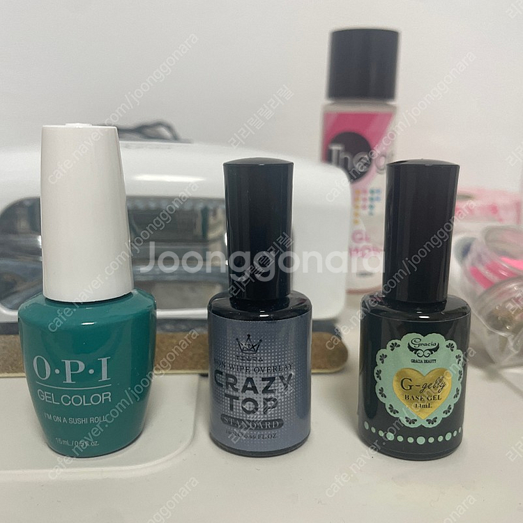셀프네일키트 set 일괄 (젤네일, 폴리쉬, 램프 등등...--1