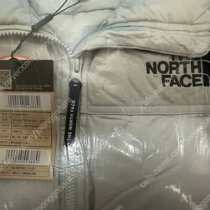 노스페이스 눕시 온볼자켓 NJ3NP55C 라이트 그레이 L 미개봉 판매