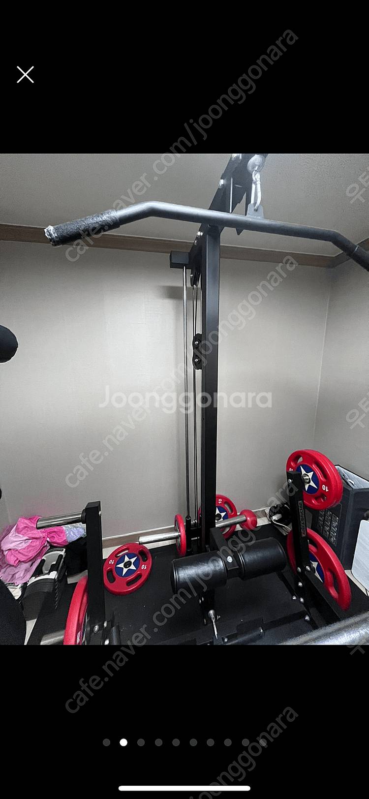 홈짐 세트, 무게조절덤벨, 하프랙, 랫타워, 우레탄 원...--2