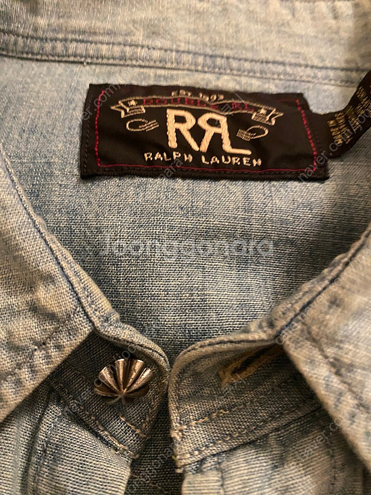 RRL 더블알엘 웨스턴 셔츠--2