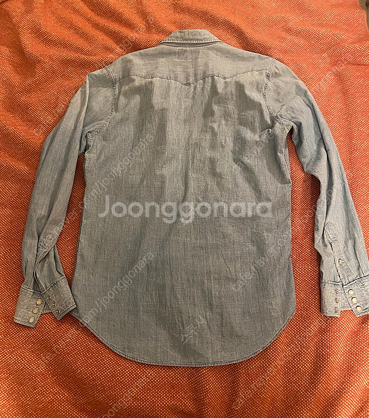 RRL 더블알엘 웨스턴 셔츠--5