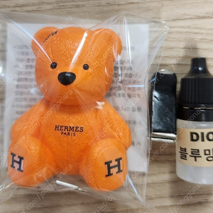 귀여운 HERMES 곰돌이 차량용 석고방향제 택포 만원에 데려가세요:-)