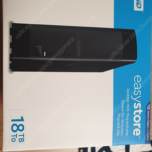 WD easystore 이지스토어 18TB 미개봉