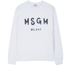 MSGM 밀라노 로고 스웻 스웨트셔츠