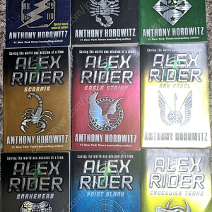 잠수네 원서 Alex Rider 9권 풀세트